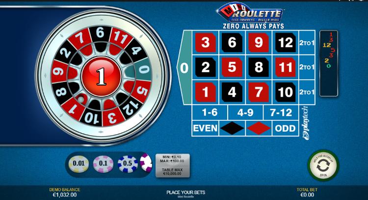 chơi Mini Roulette tại nhà cái m88