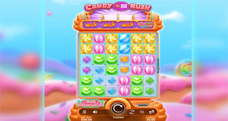 chơi Candy Rush tại m88