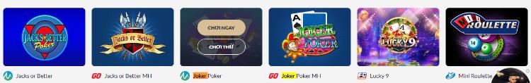 chơi joker poker tại nhà cái m88