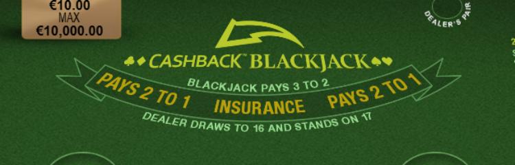 trò Blackjack Cashback