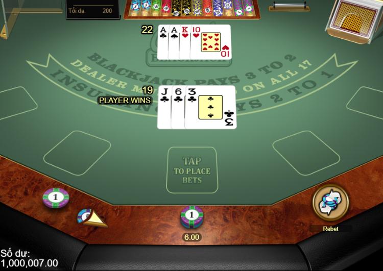 chơi Classic Blackjack Gold tại m88